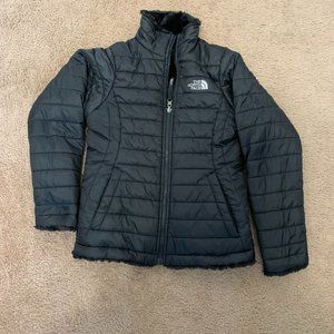 The North Face Girls Black Reversible Coat
